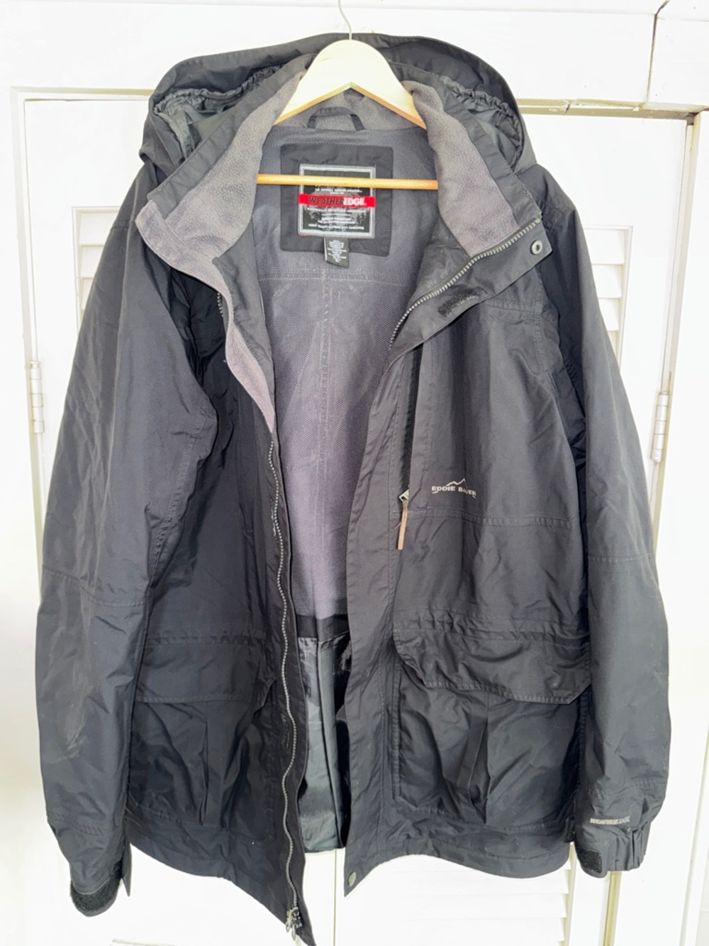 Eddie Bauer Weatheredge Rain Coat size XL Tall